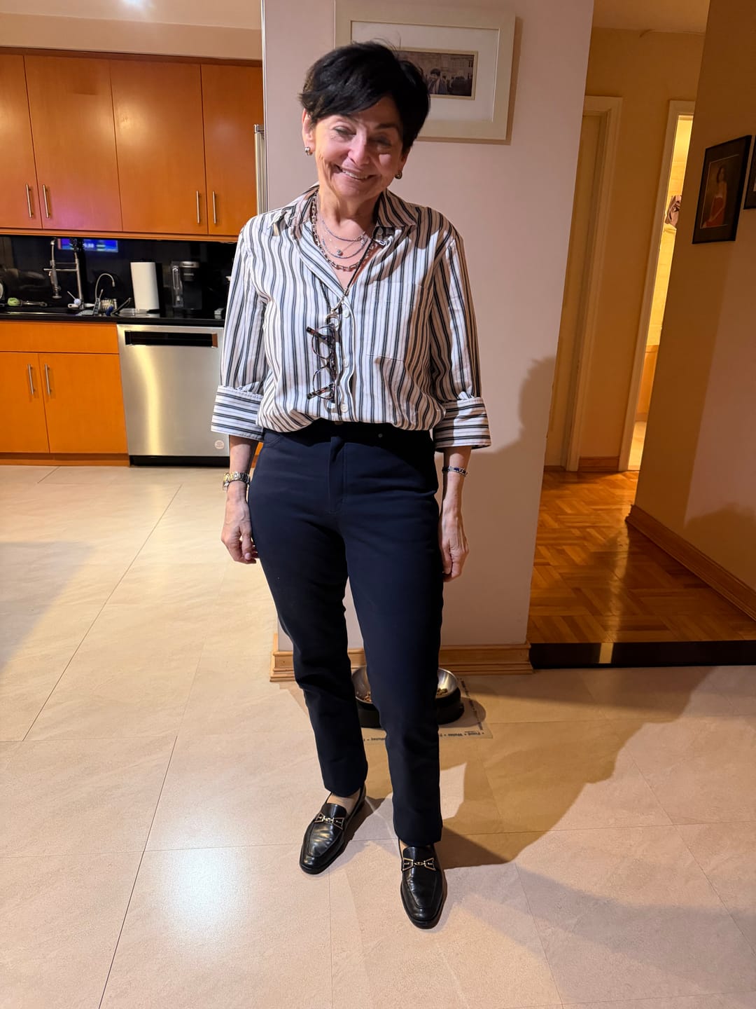 Customer photo review of Roma Jean - Eco Better Than Denim :: Black