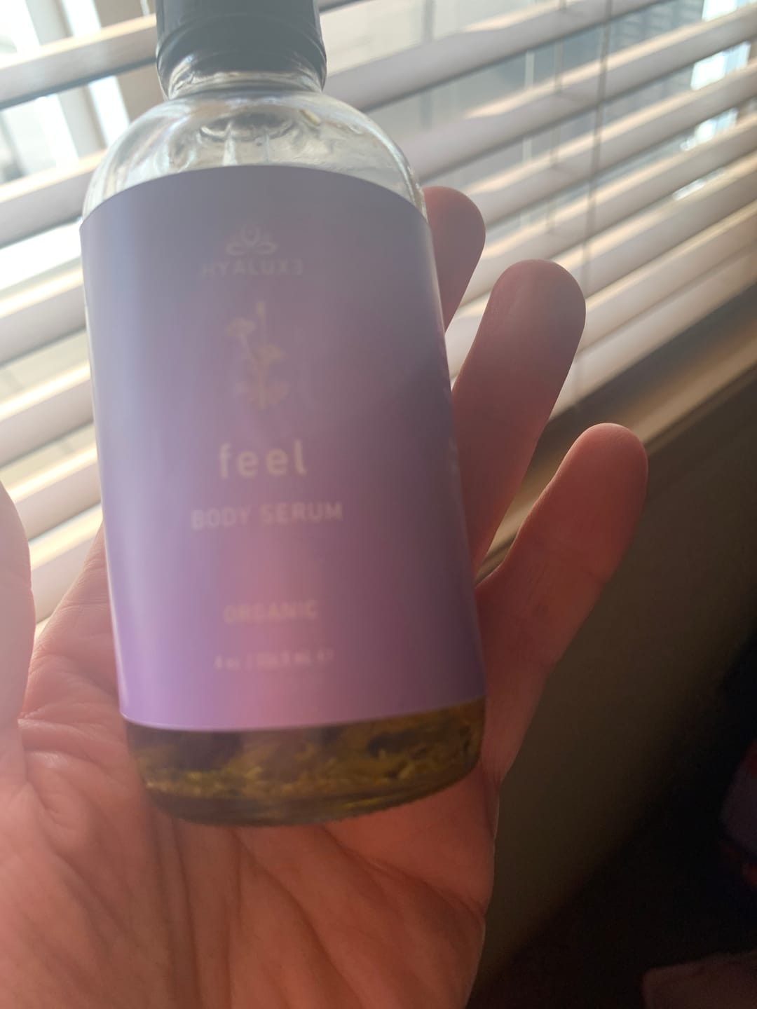 Customer photo review of FEEL: Soothing Mind and Inflammation Body Serum