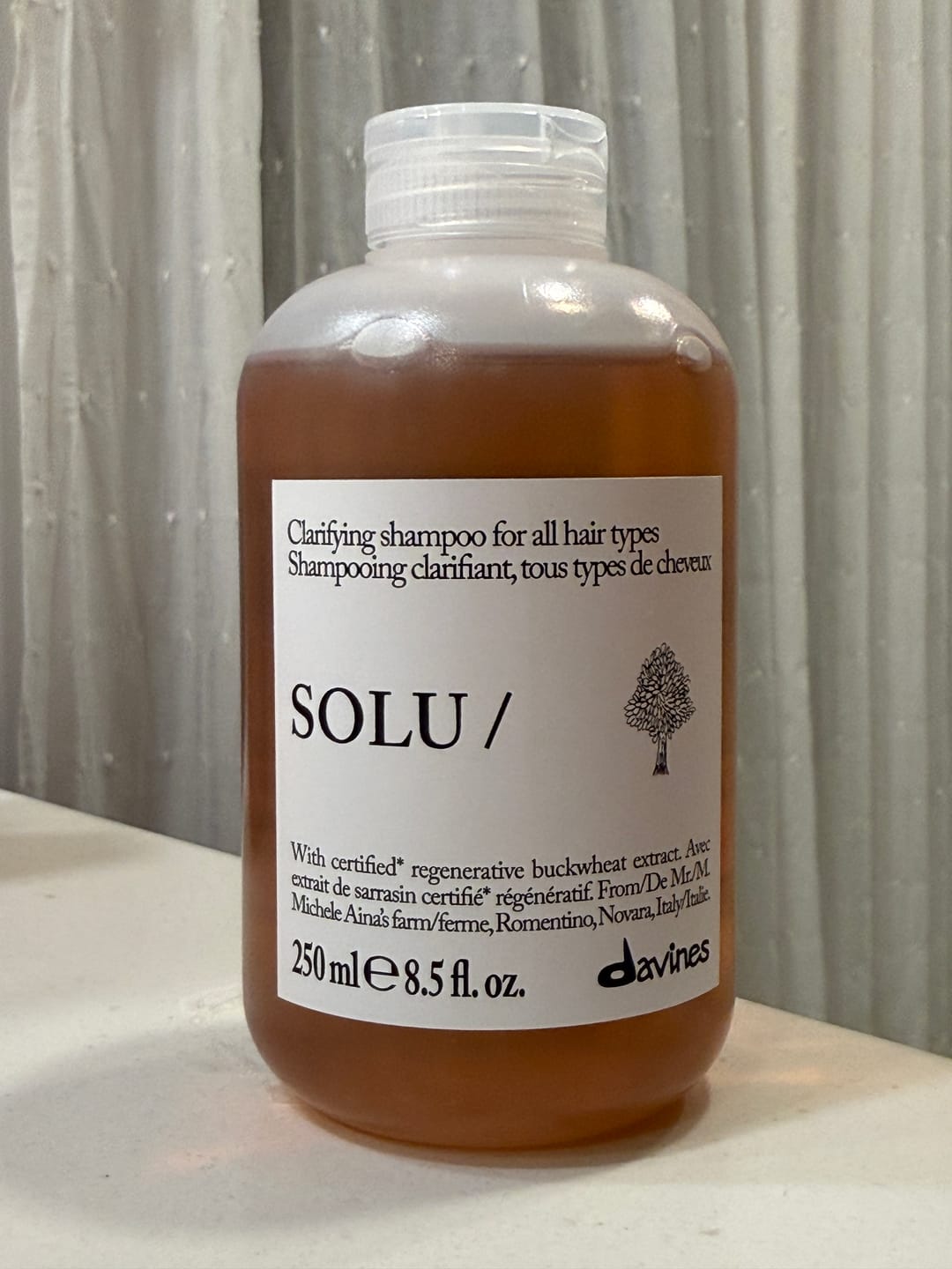 Customer photo review of SOLU Shampoo