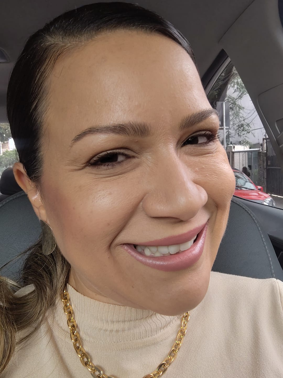 Customer photo review of Máscara para Cílios No Panda Cherry - Bordô