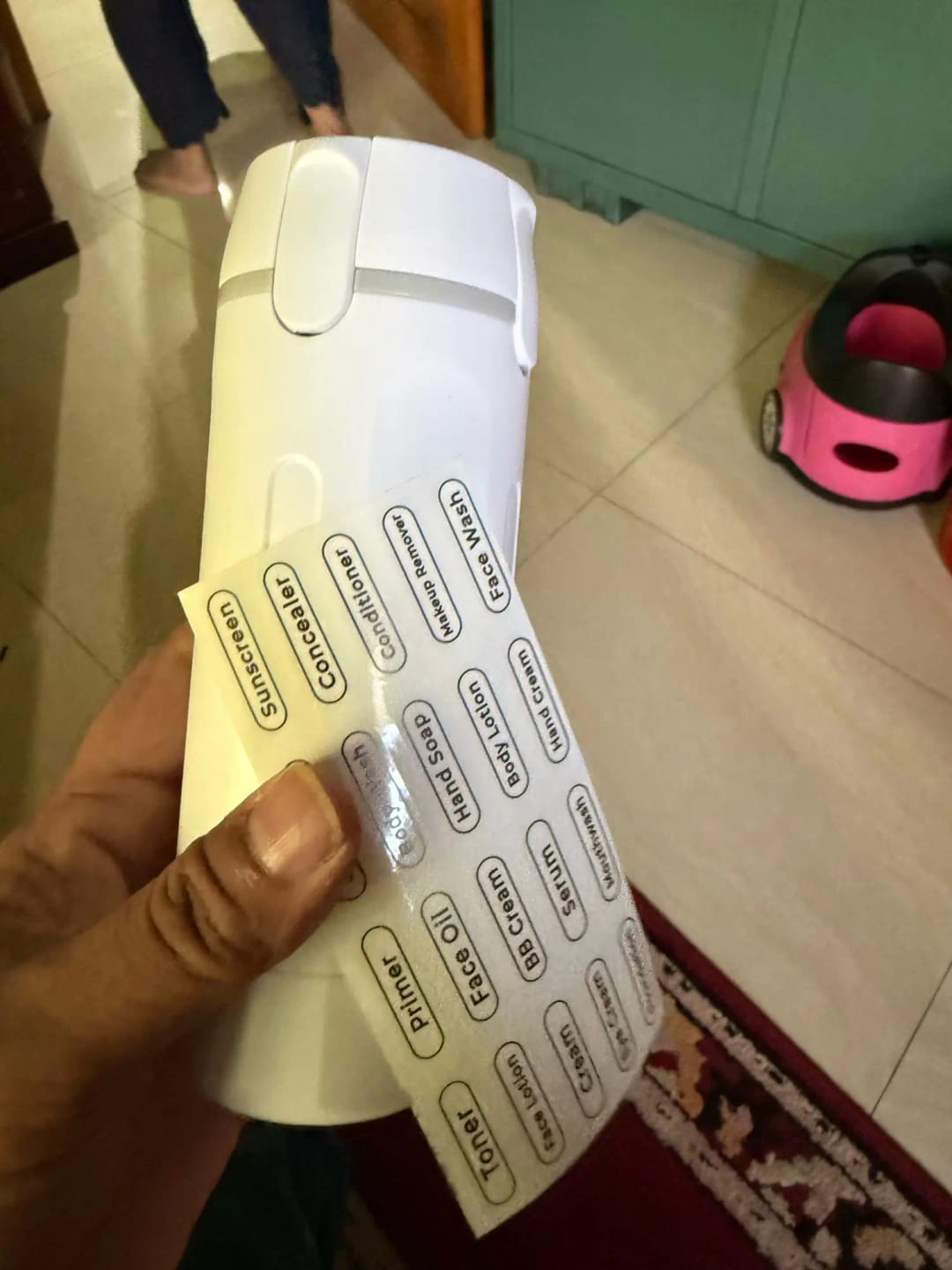 Customer photo review of Jabonera 4 en 1