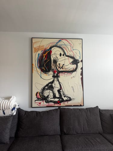 Customer review photo for Abstract Graffiti Art #GA051