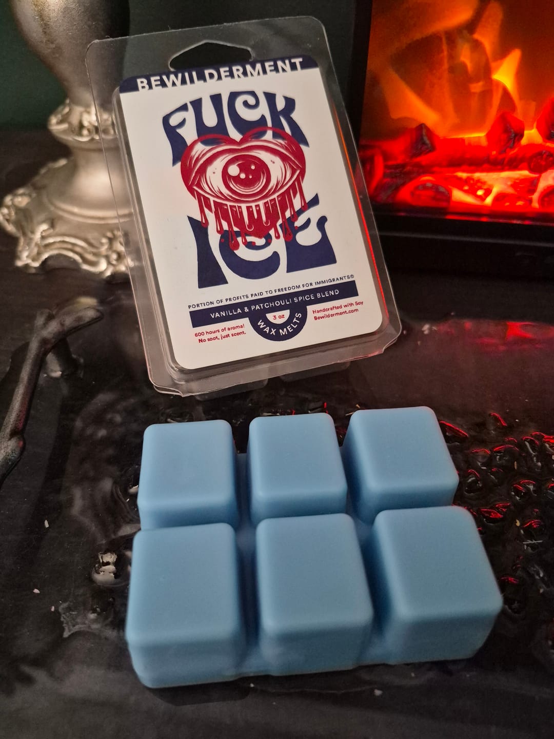Customer photo review of Fuck ICE Wax Melts