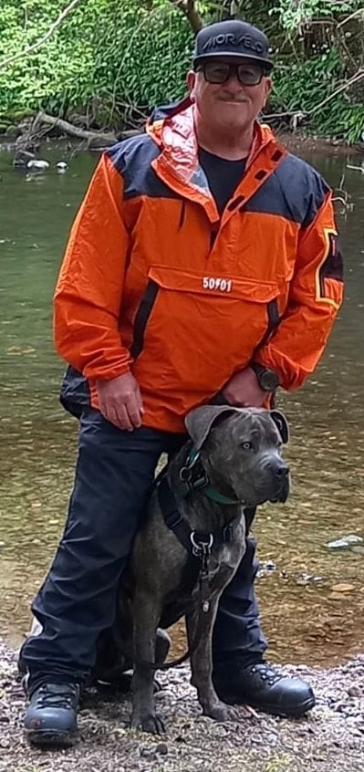 Customer photo review of Anti-Pull TRI-Harness® | Training Dog Harness for All Breeds - Black