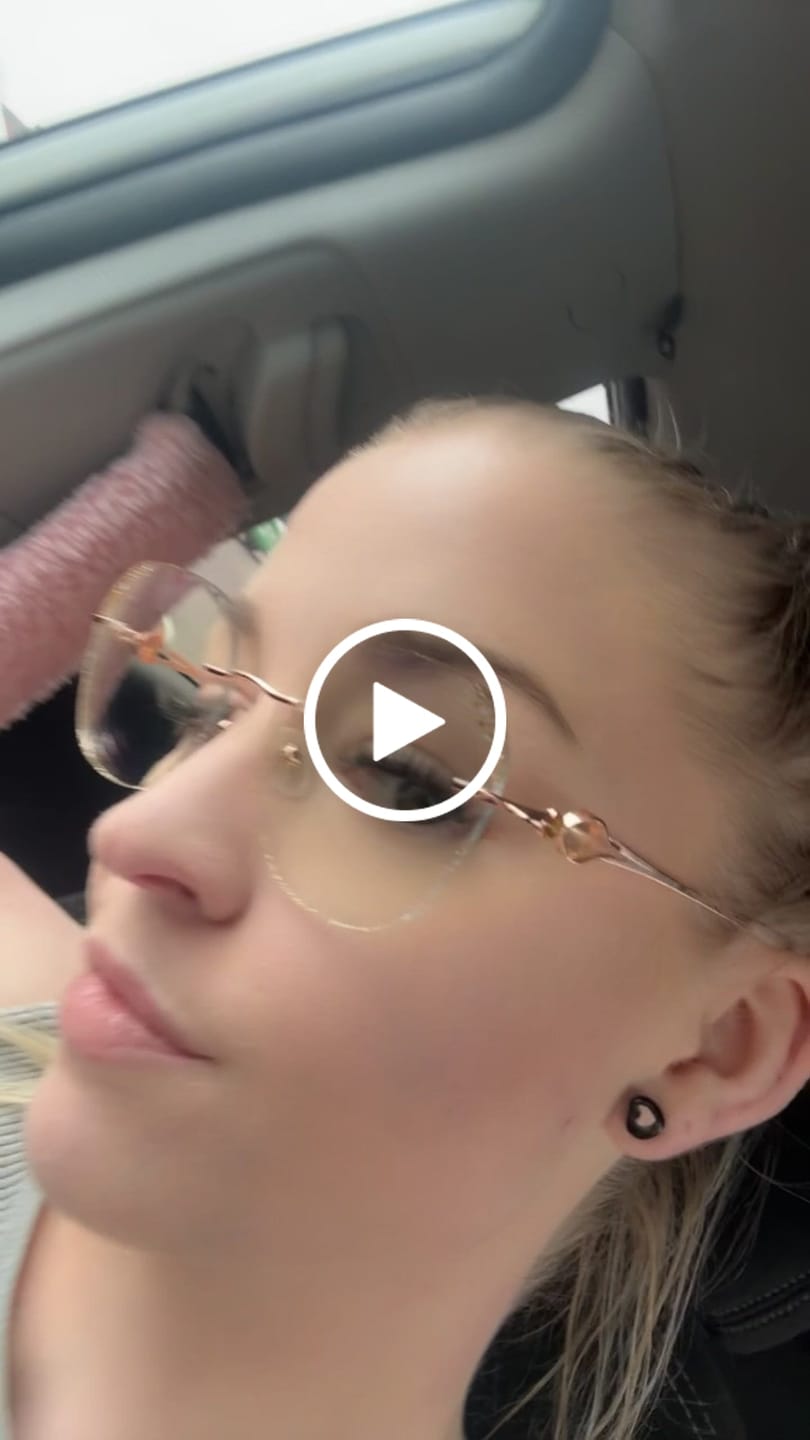 Customer video review of Glitter Eyeglasses