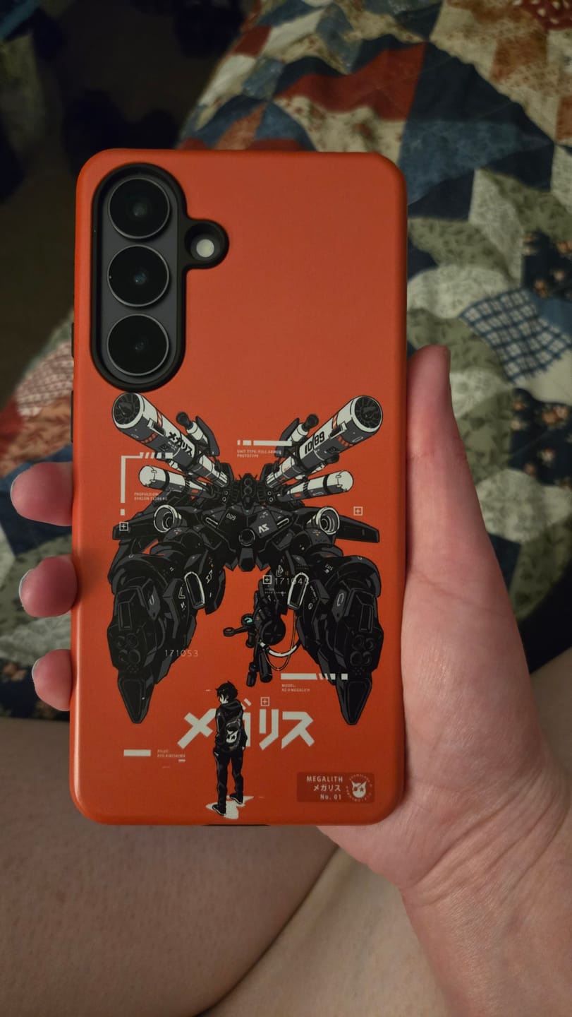 Customer photo review of Megalith Samsung Case