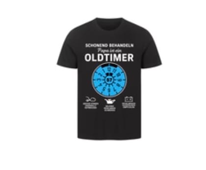 Customer photo review of OLDTIMER - Personalisierbares Shirt