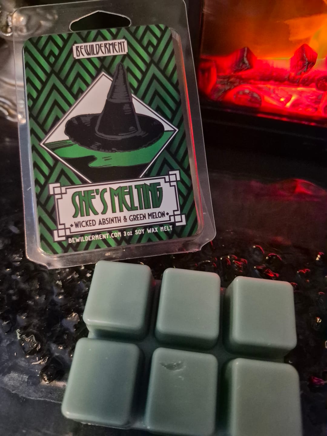 Customer photo review of She's Melting Wax Melts