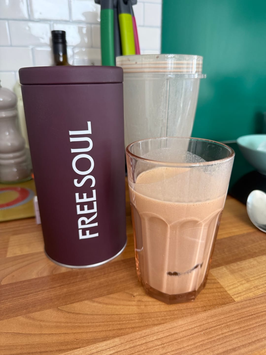 Customer photo review of Protein Iced Coffee