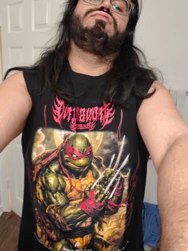 Customer photo review of [Limited Edition] 'TMNT: Raphael' Classic Tank