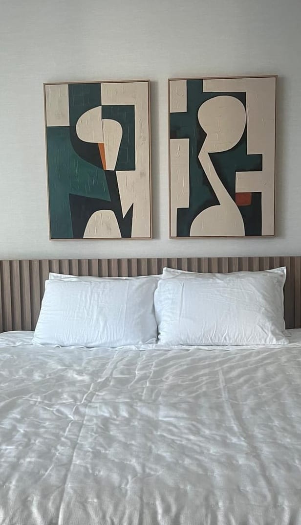 Customer photo review of Wabi-Sabi Wall Art#TX006