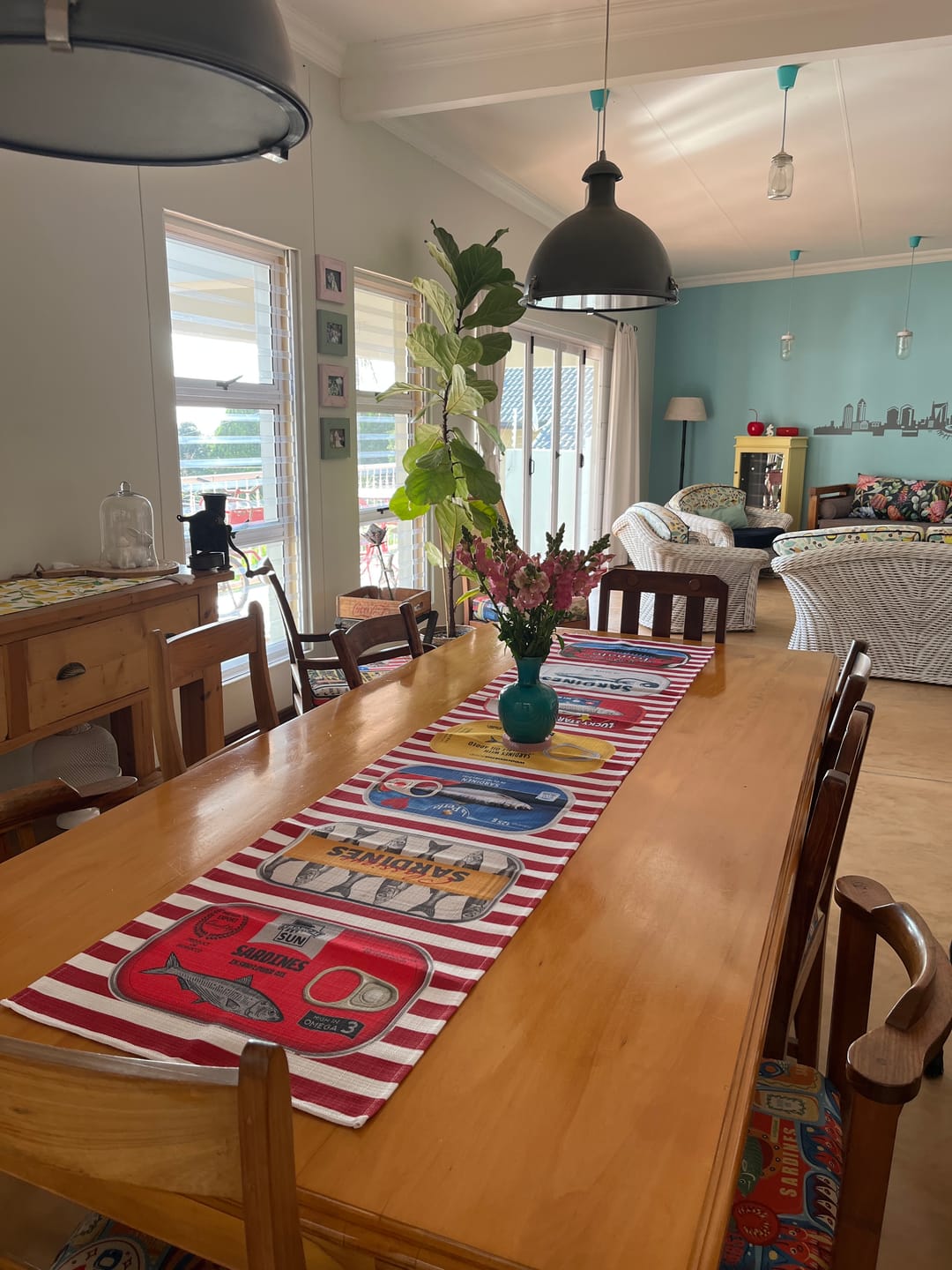 Customer photo review of Table Runner | Natural Weave