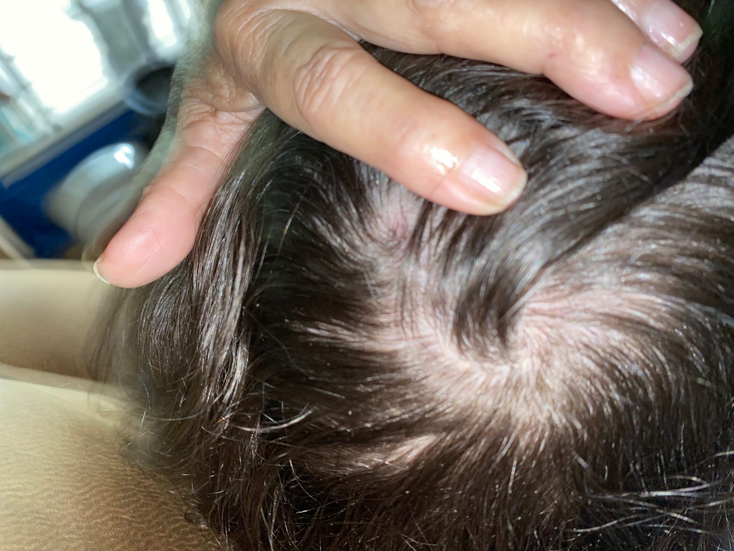 Customer photo review of NEW Jasmine Matcha Shampoo & Conditioner Bundle