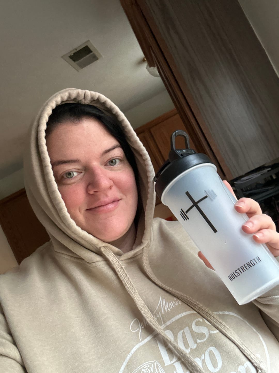 Customer photo review of HolStrength Blender Bottle