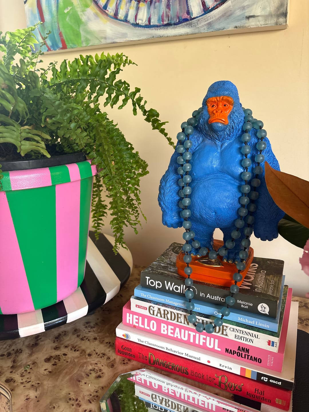 Customer photo review of Priscilla Gorilla - Blue
