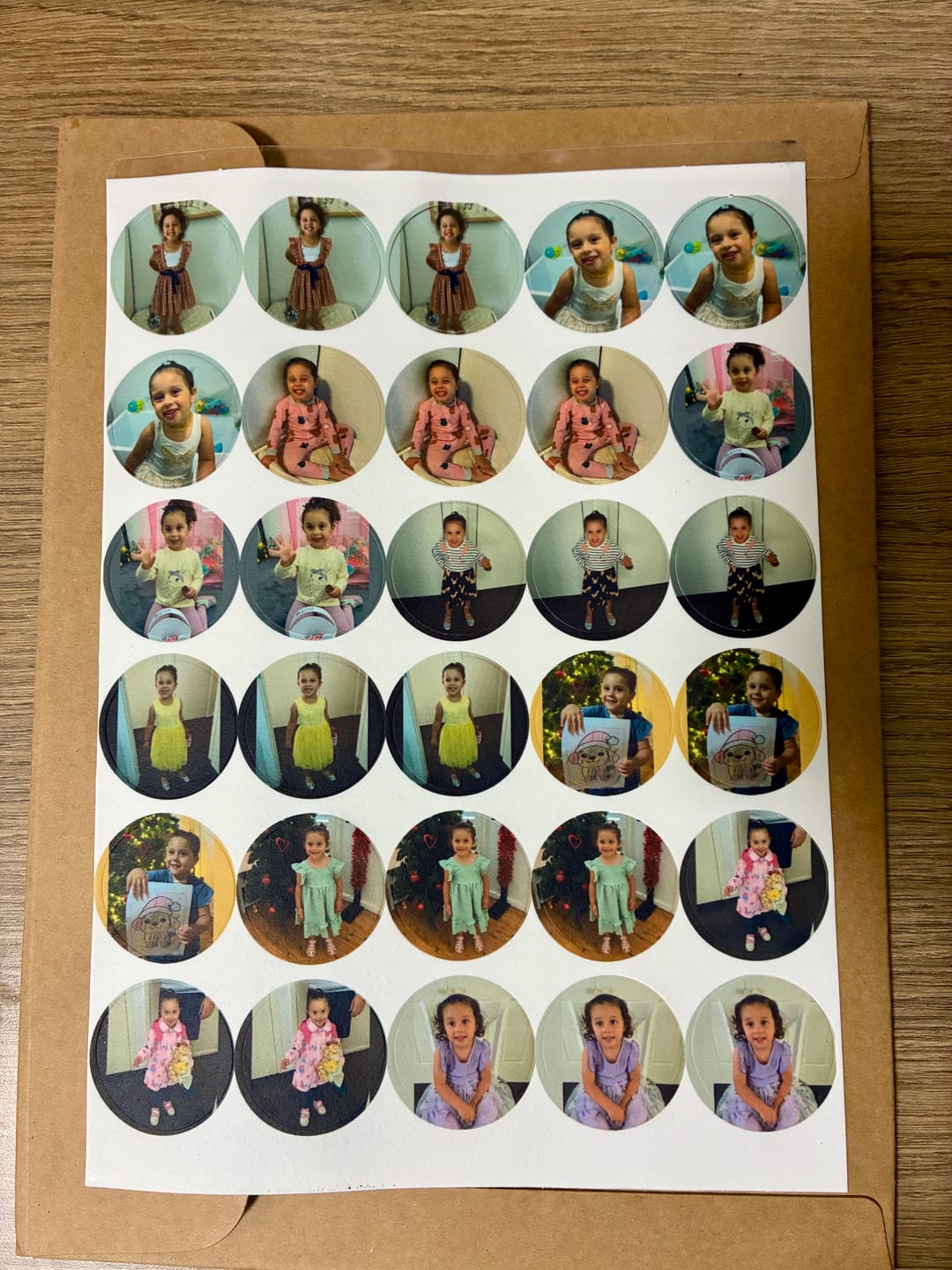 Customer photo review of 30 x 3.8 cm Small Cupcake Custom Edible Icing Images