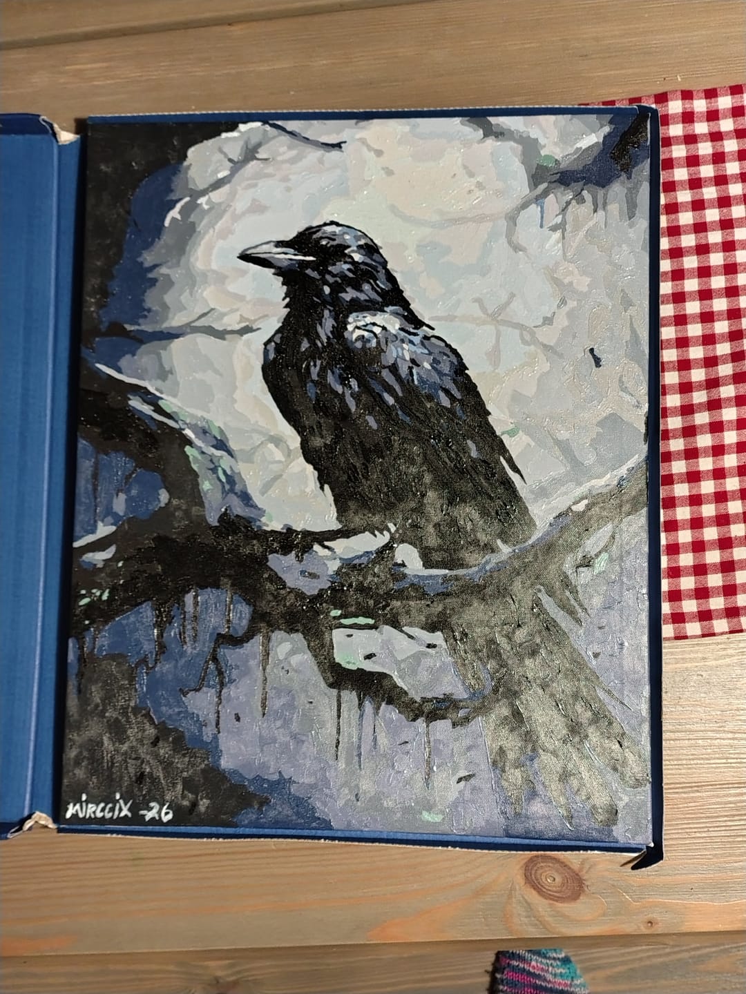 Customer photo review of Mysterious Raven