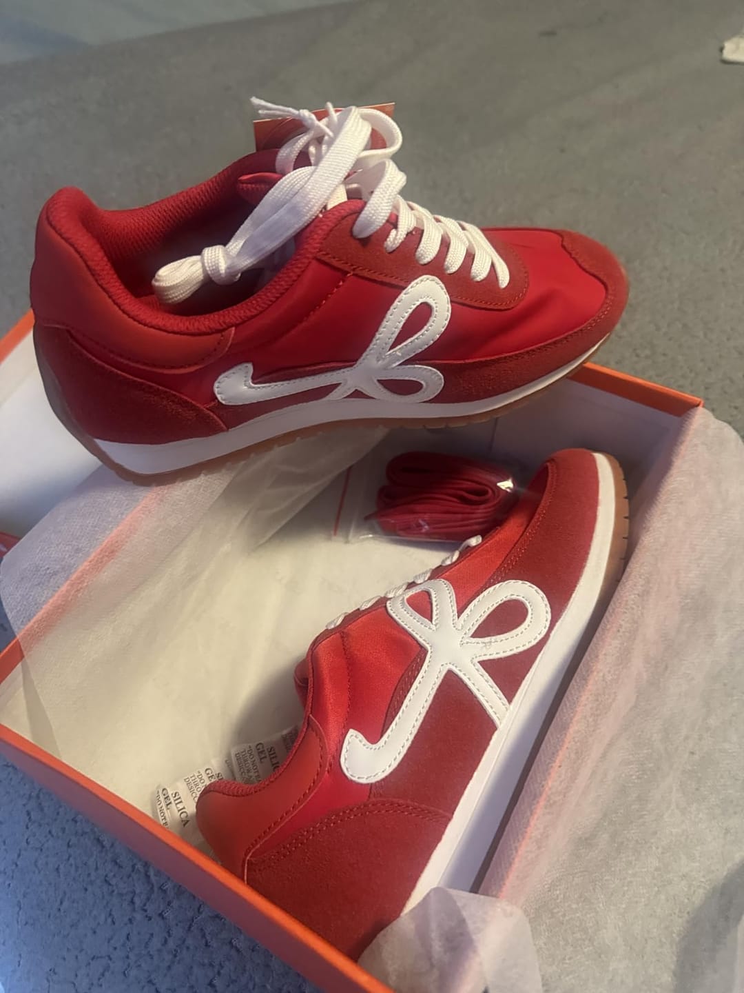 Customer photo review of Water-Resistant Everyday Retro Sneakers for Women