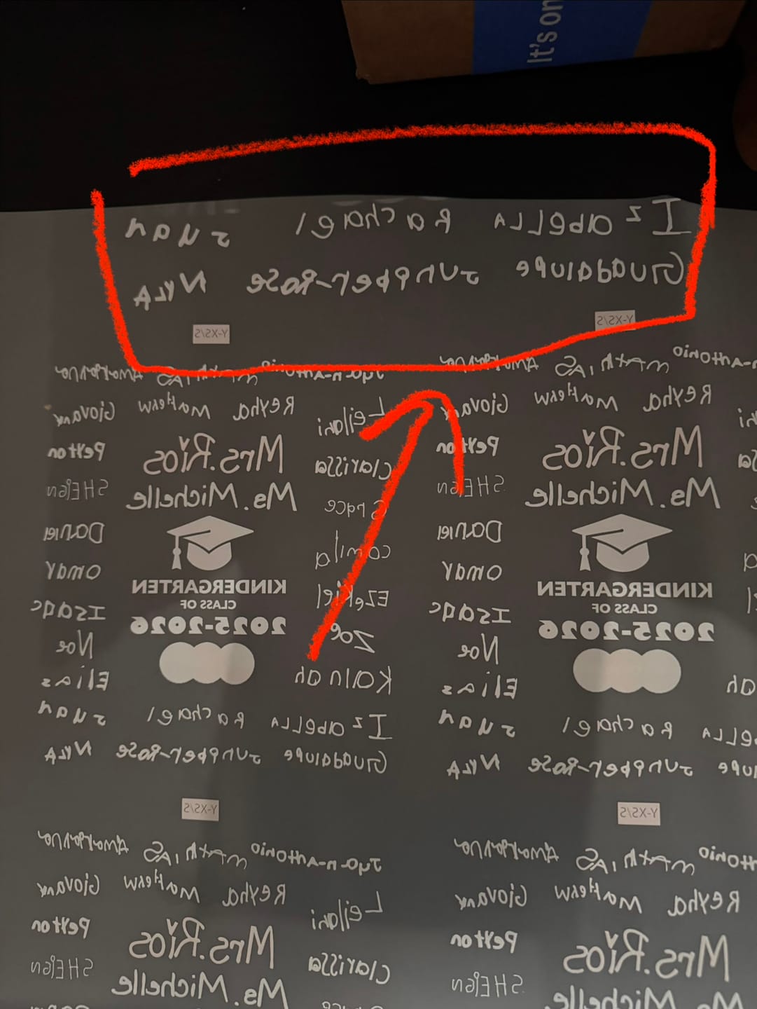 Customer photo review of DTF Gang Sheet Upload