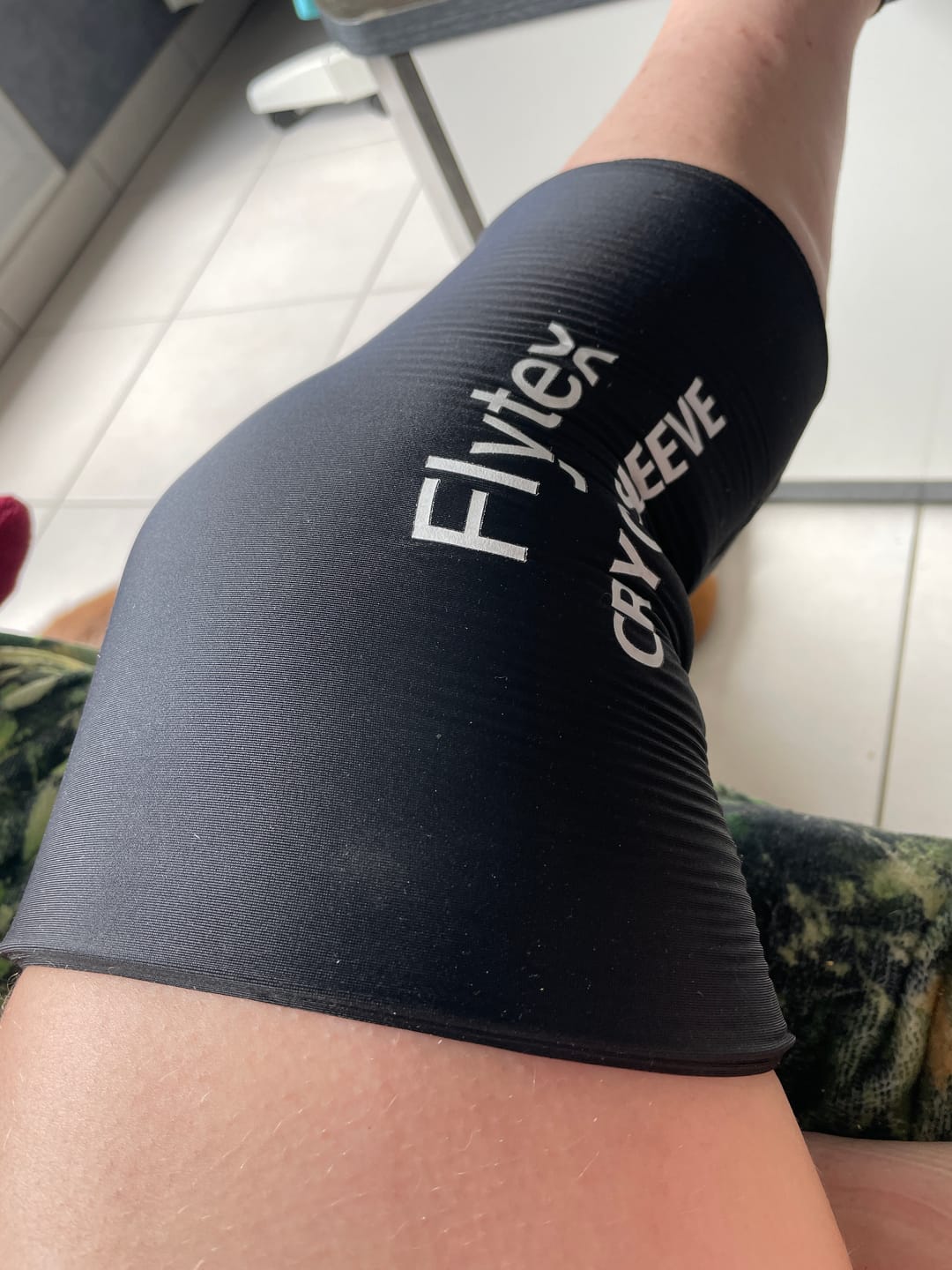 Customer photo review of Manchon de Cryothérapie