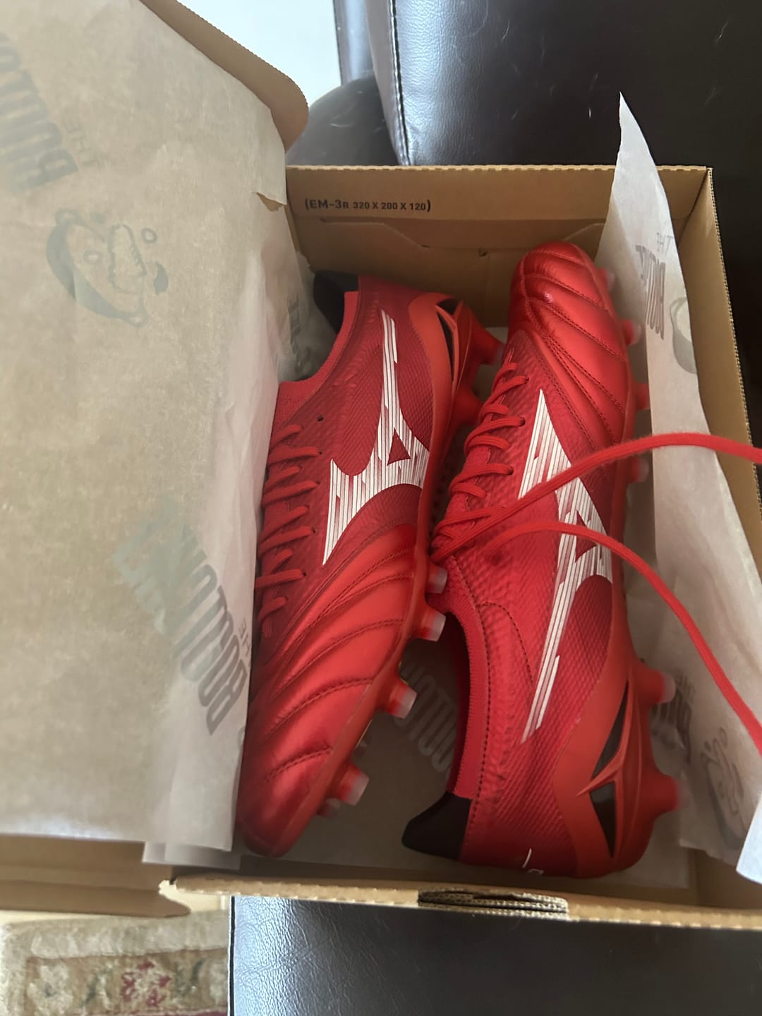 Customer photo review of Mizuno Morelia Neo IV Beta Elite FG