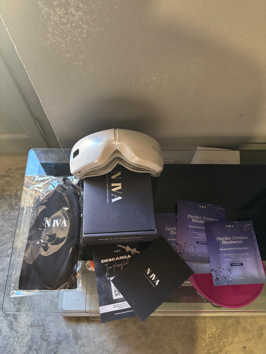 Customer photo review of NivaEyeMassager® Masajeador Ocular Relajante