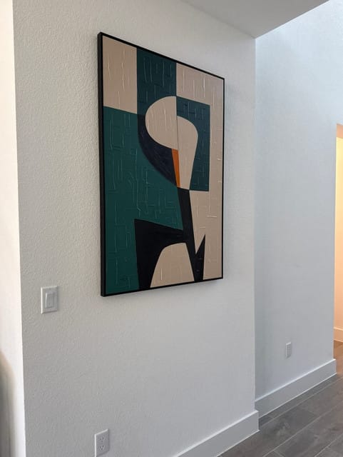 Customer photo review of Wabi-Sabi Wall Art#TX006