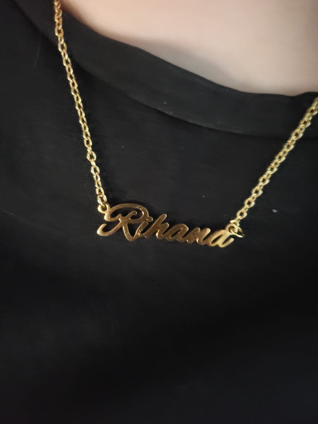 Customer photo review of Personalisierbare Namenskette