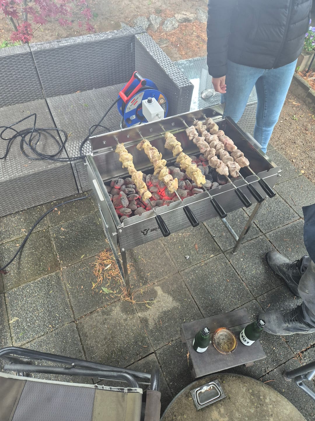 Customer photo review of Schlemmer-Box – Schaschlik von Schwein, Rind & Hähnchen | mySchaschlik