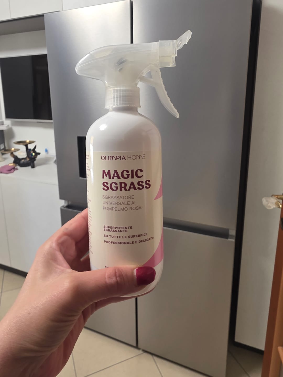 Customer photo review of Magic Sgrass Universale Ml.500 - Sgrassatore al Pompelmo Rosa