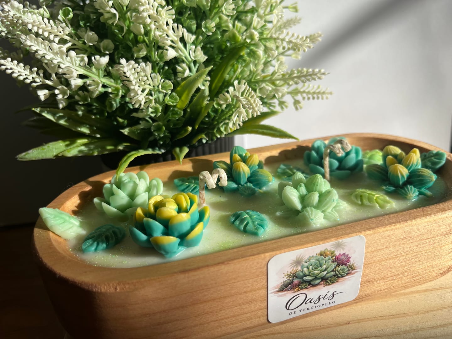 Customer photo review of Cera de soja 1 kg alto punto de fusión 58 grados apf perlas cera de soya