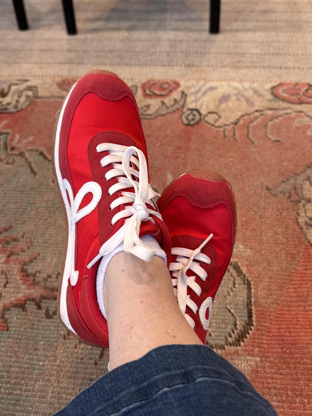 Customer photo review of Water-Resistant Everyday Retro Sneakers for Women