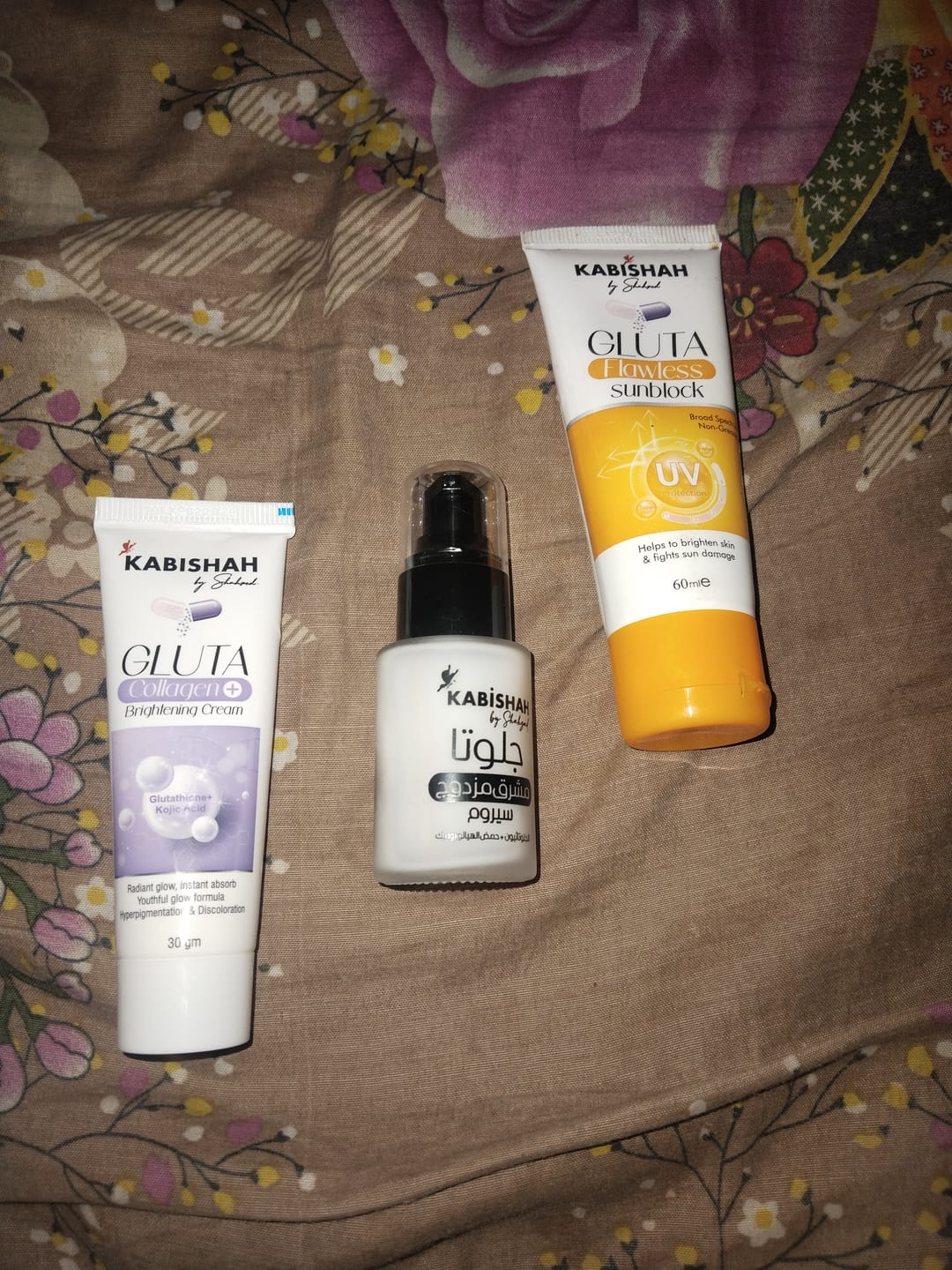 Customer photo review of Gluta Special Radiance Kit