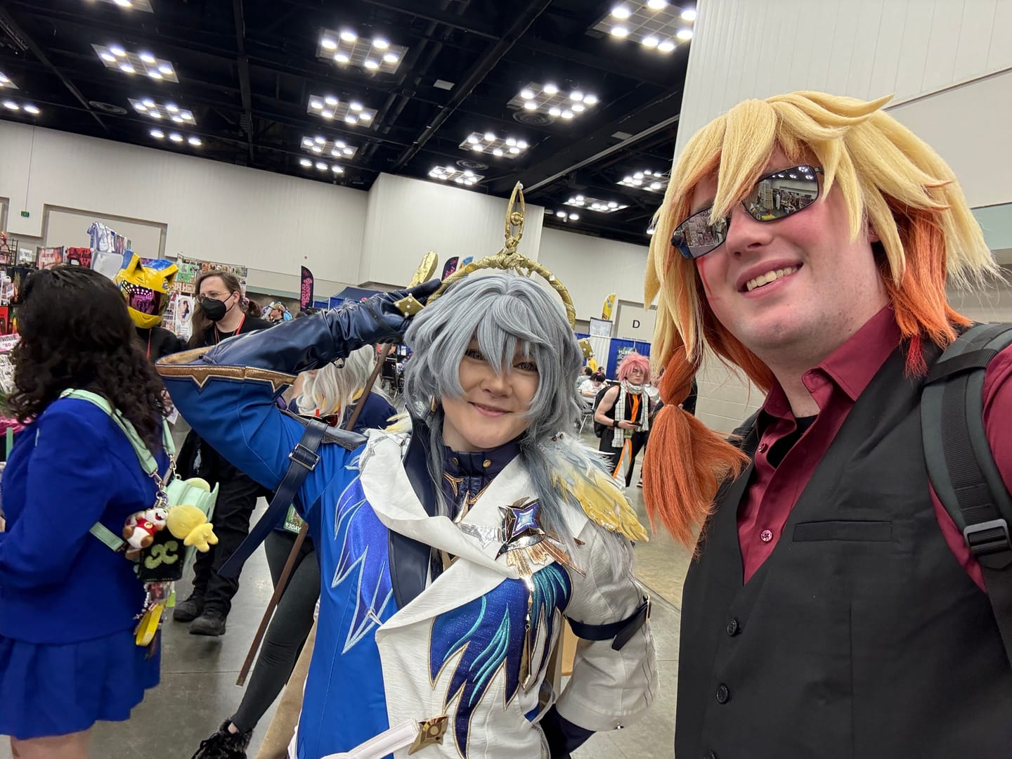 Customer photo review of Honkai: Star Rail Mydeimos basic wig +styling