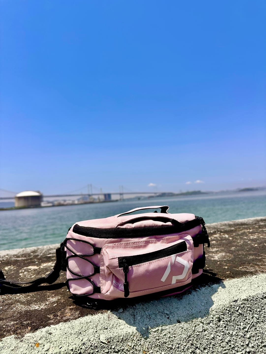 Customer photo review of RIDEIRON 多機能ウエストバッグ |MB8002