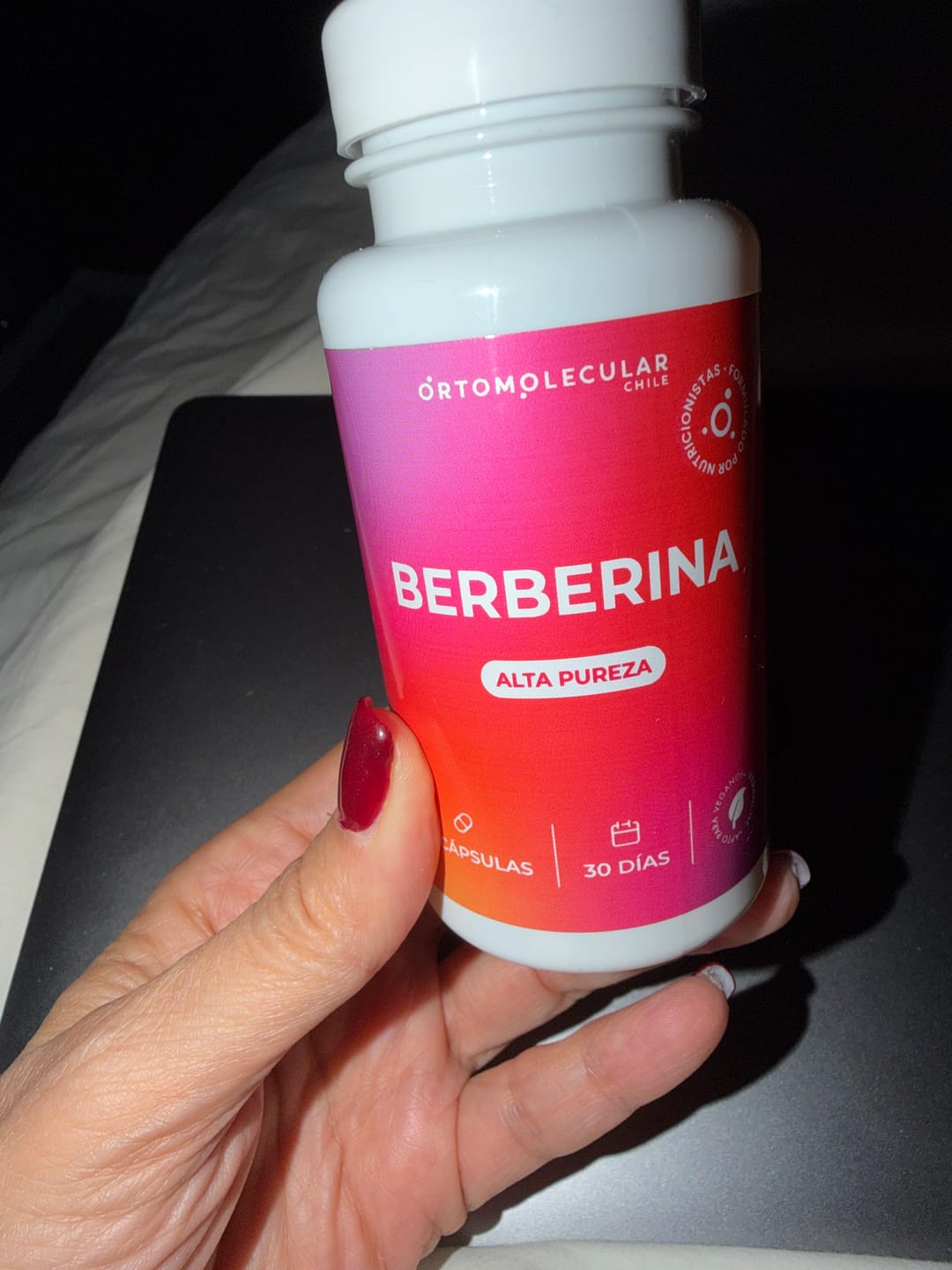 Customer photo review of Berberina 500 mg-60 cáps