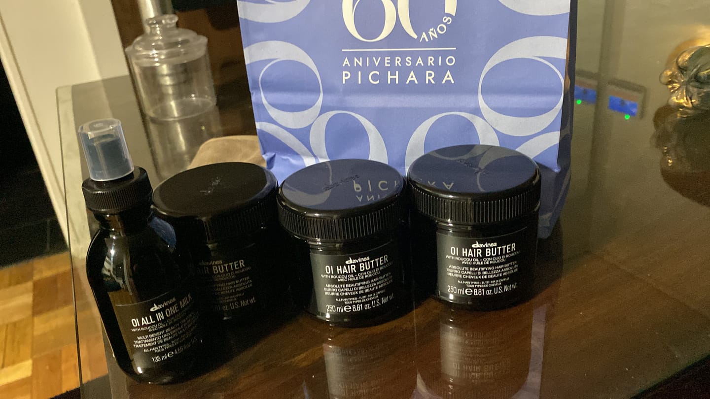 Customer photo review of Manteca Nutritiva OI Hair Butter Davines