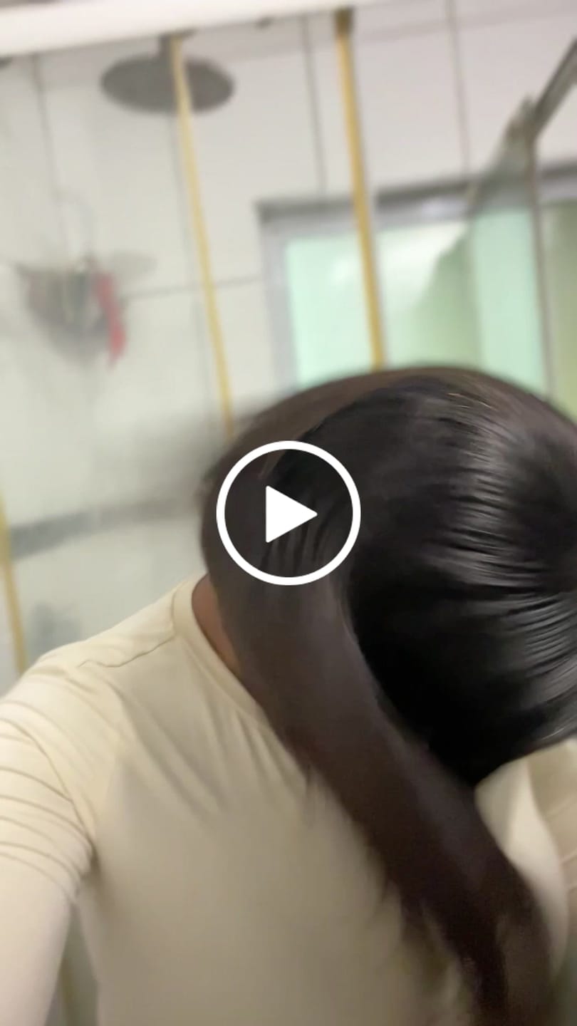 Customer video review of Double Drawn Glue-less Pre- Bleached 8 Inch - 14 Inch Bob Wigs