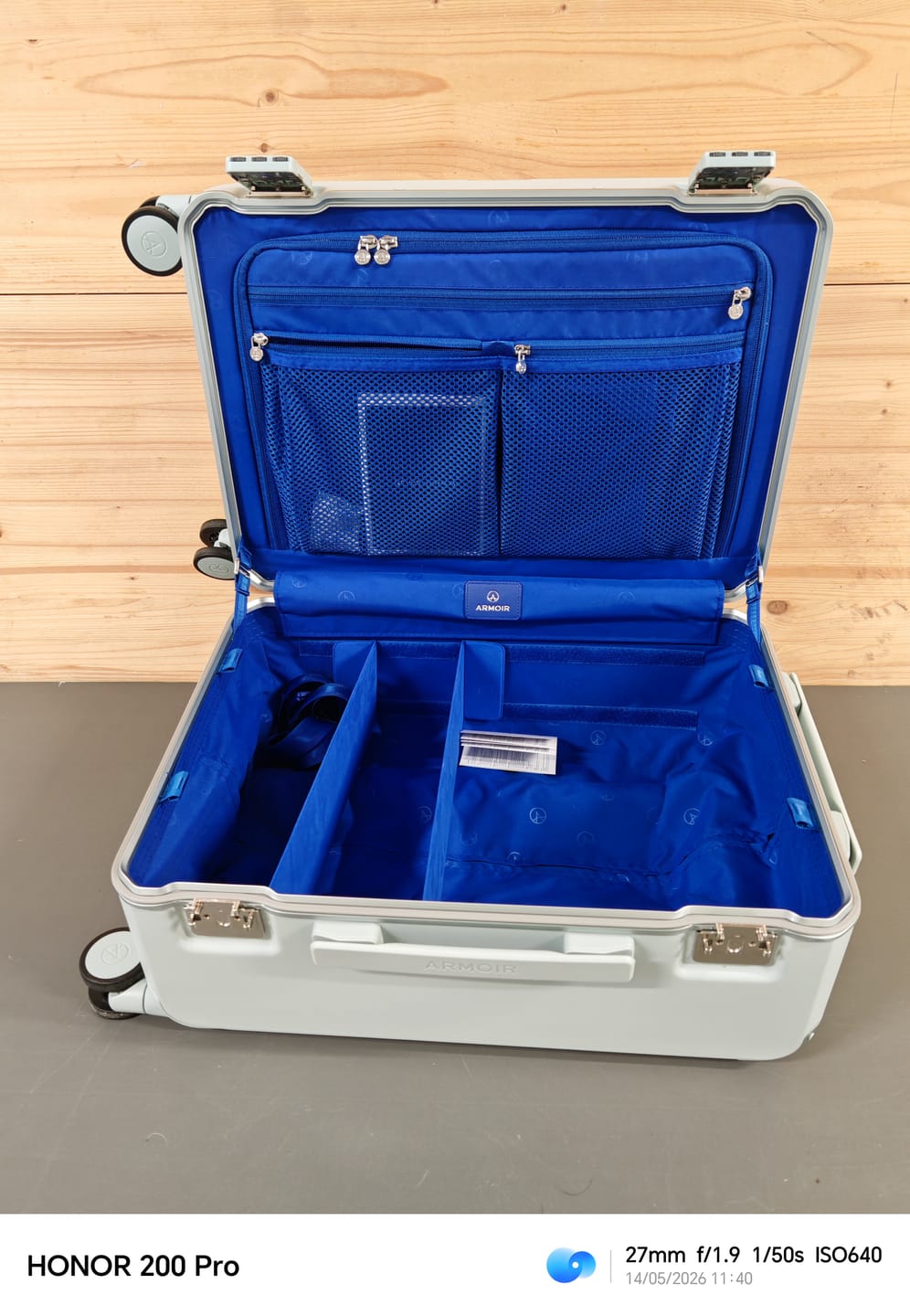 Customer photo review of THE CABIN TRUNK / CALA CONTA