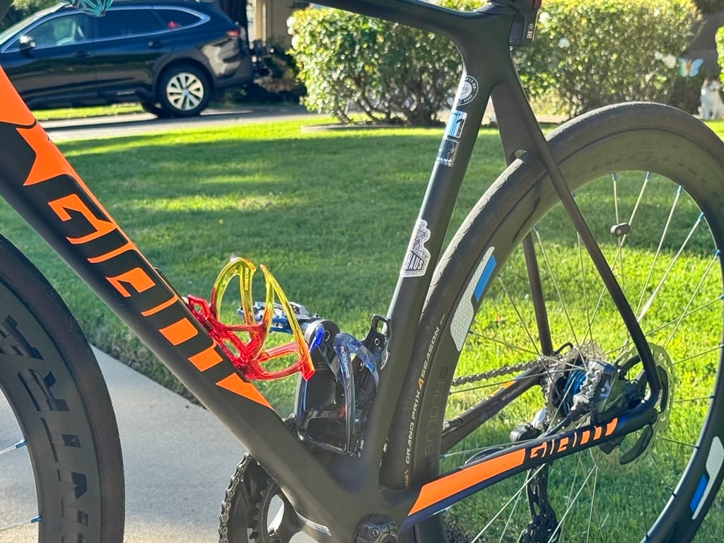 Customer photo review of FK-338 Bike Water Bottle Holder