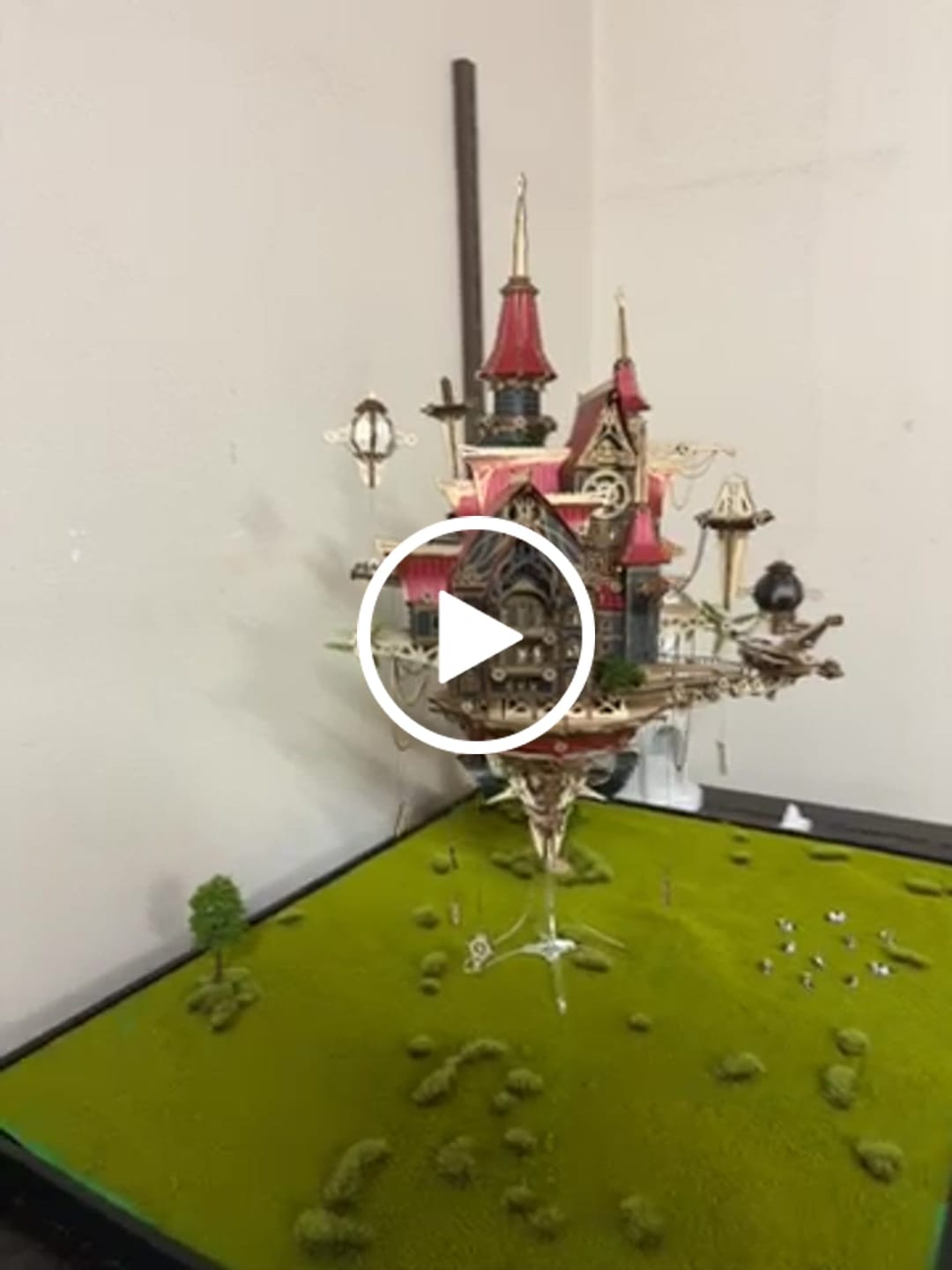 Customer video review of Rokrgeek Fantasy Steam Castle 3D Wooden Puzzle