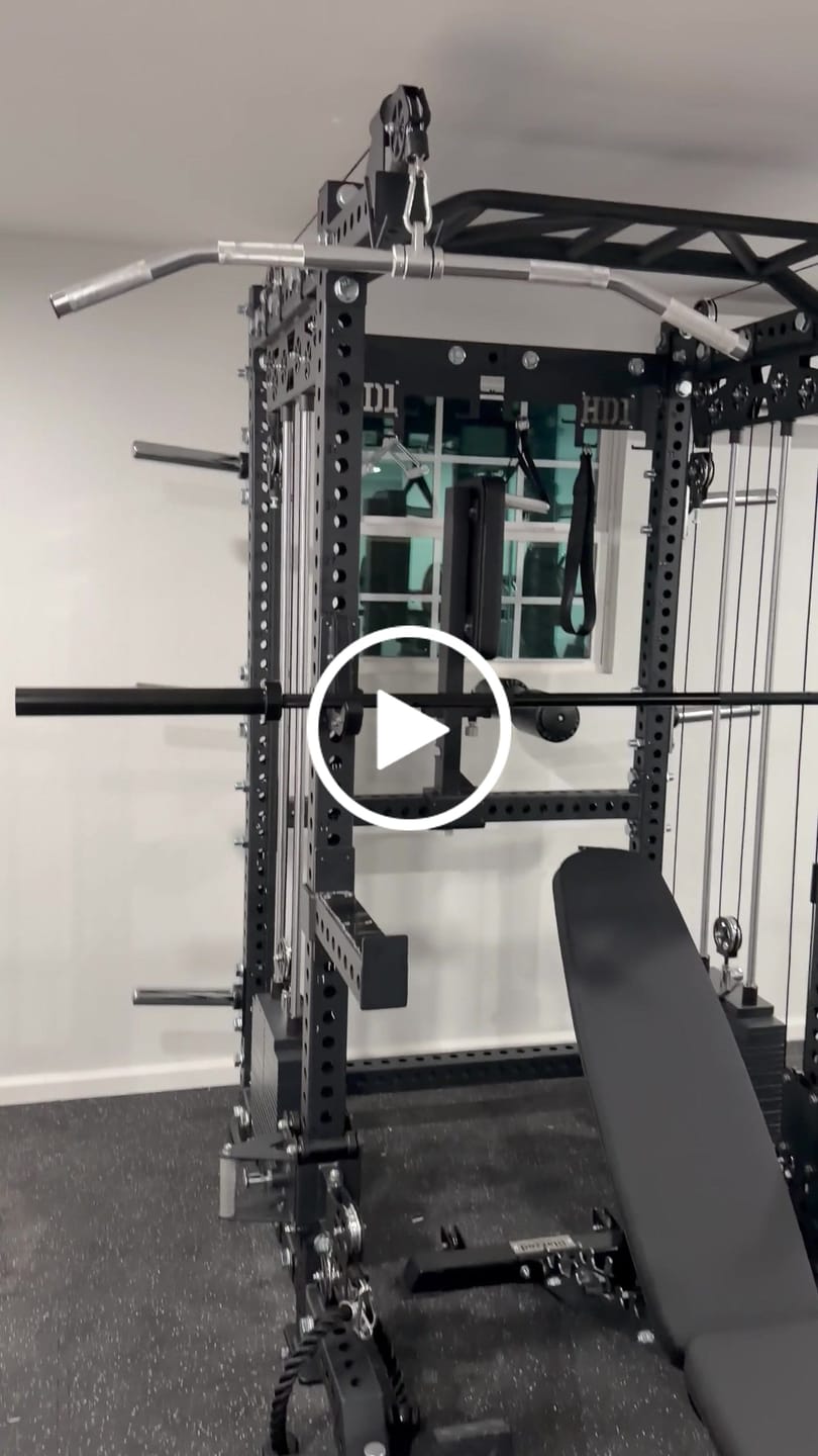 Customer video review of HD1 Squat Rack Functional Trainer