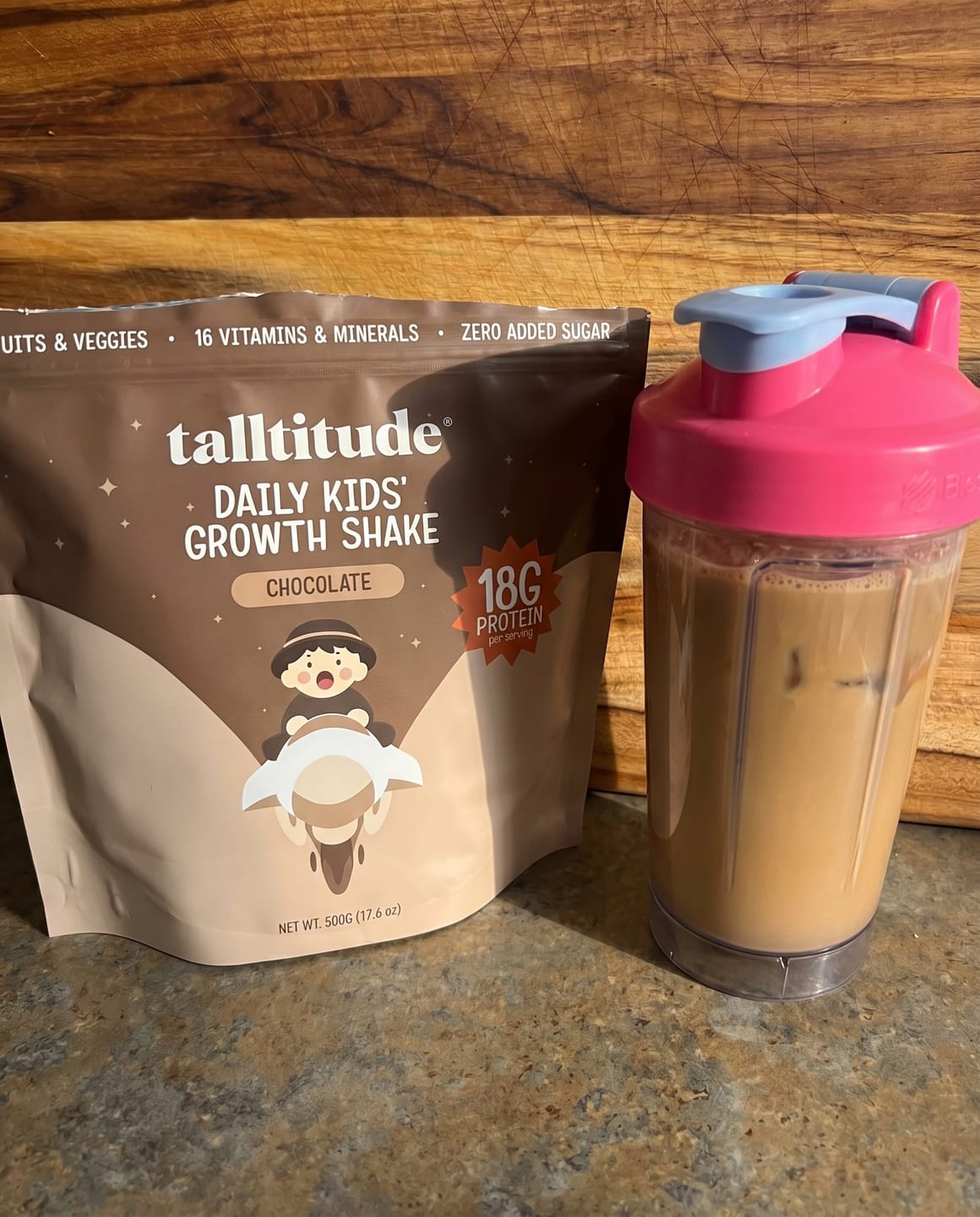 Customer photo review of Growth Shake