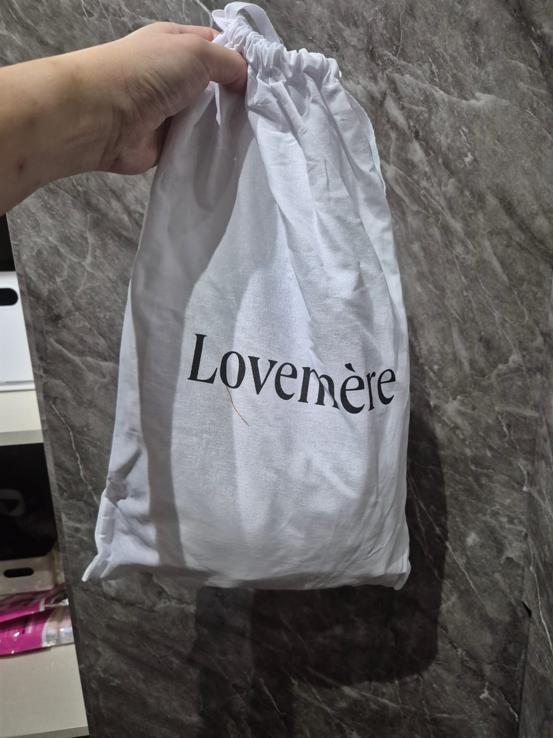 Customer photo review of Chloe Dream Love Organic Bra
