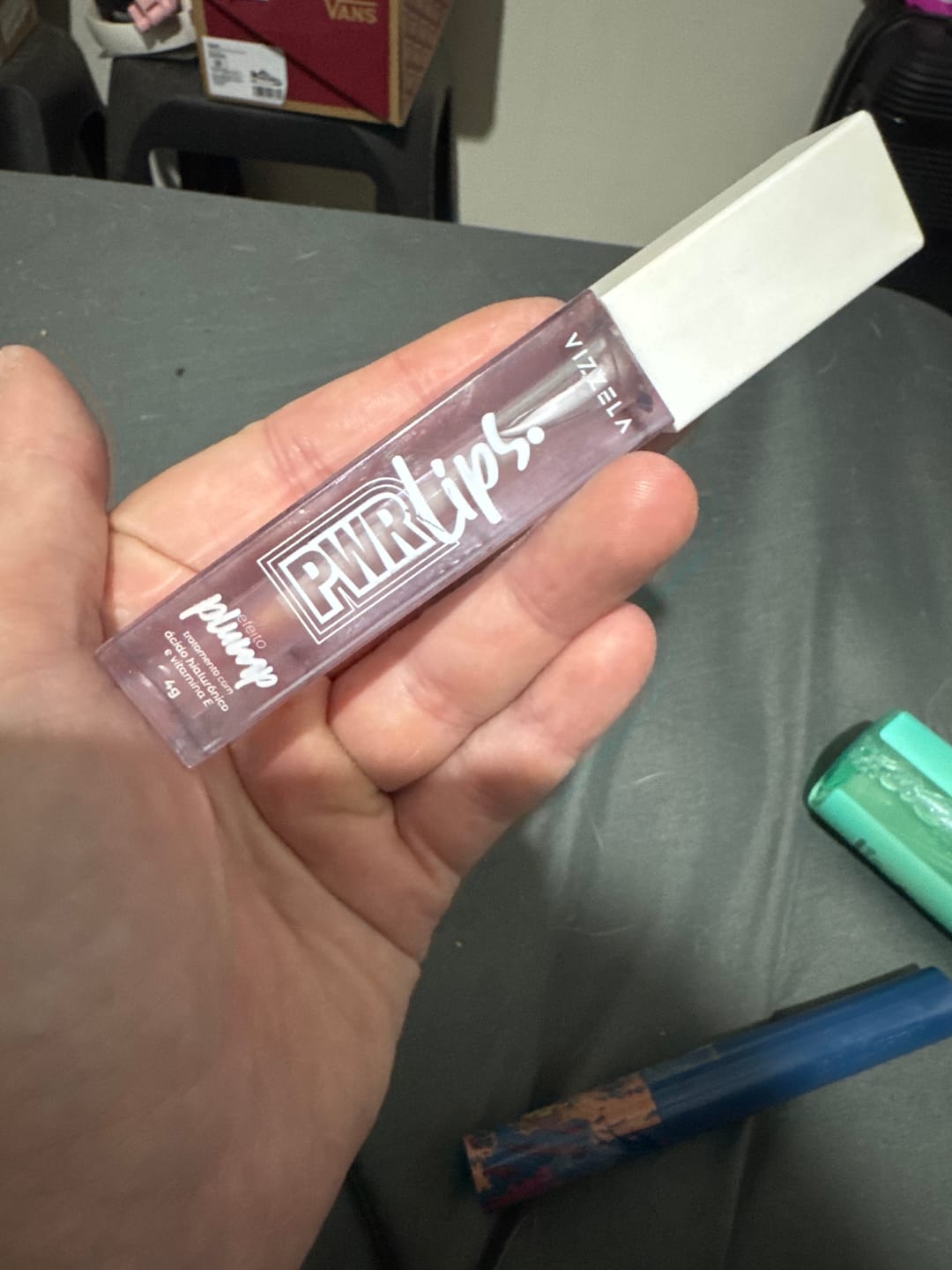 Customer photo review of Power Lips Top Coat Vizzela