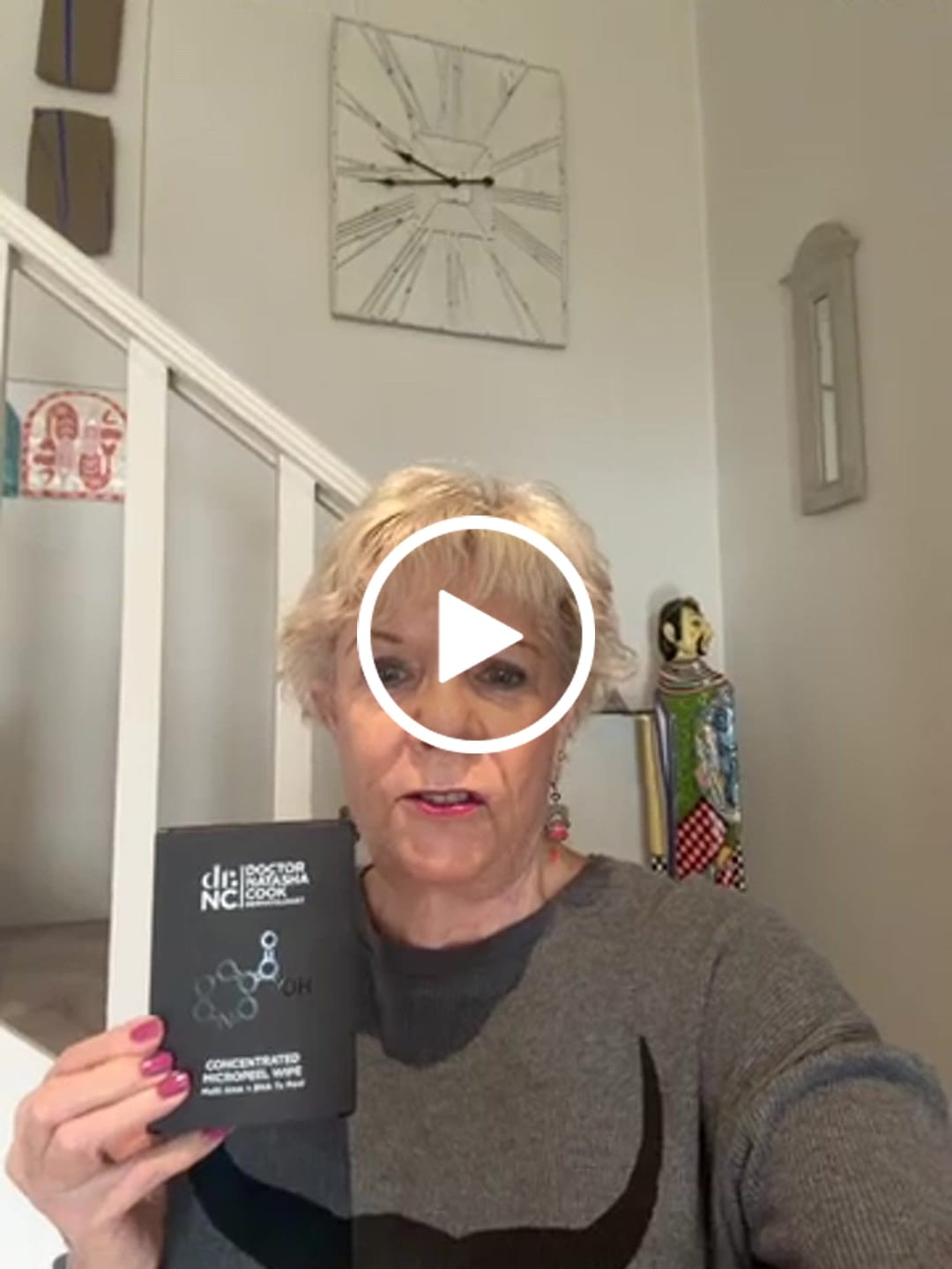 Customer video review of drNC CONCENTRATED MICROPEEL WIPE - PACK 12x