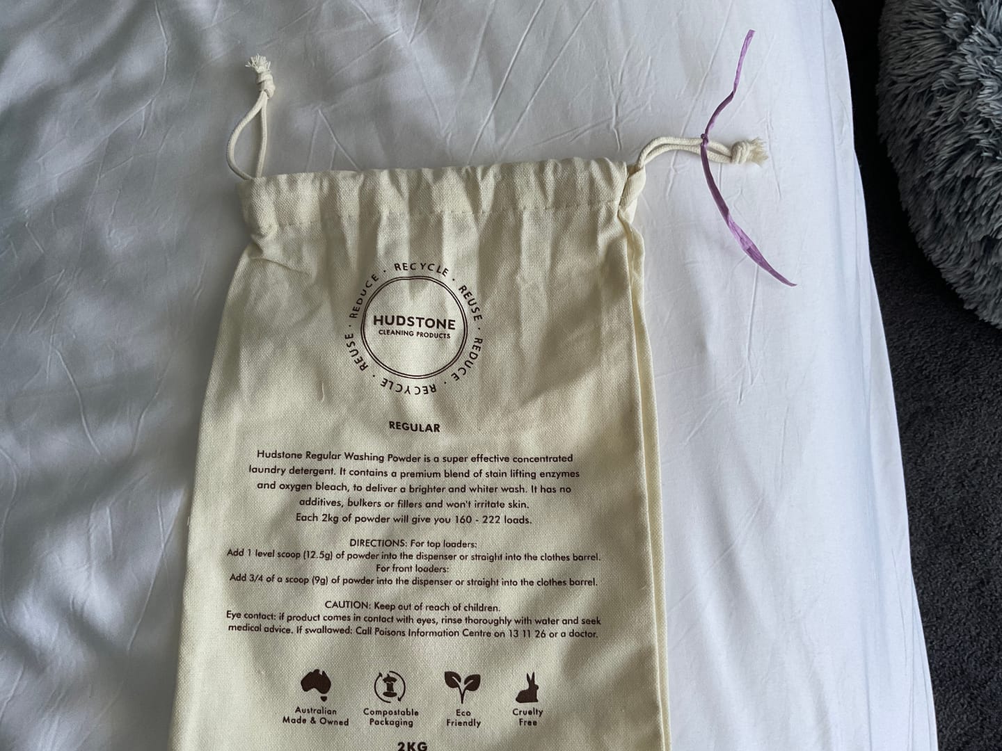 Customer photo review of Regular Washing Powder (NATURAL LAVENDER)