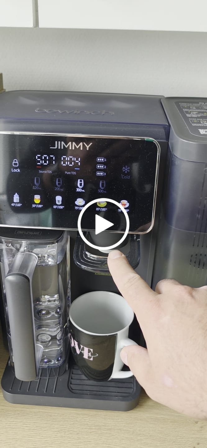 Customer video review of R9 Pro Smart Countertop Reverse Osmosis Water Purifier
