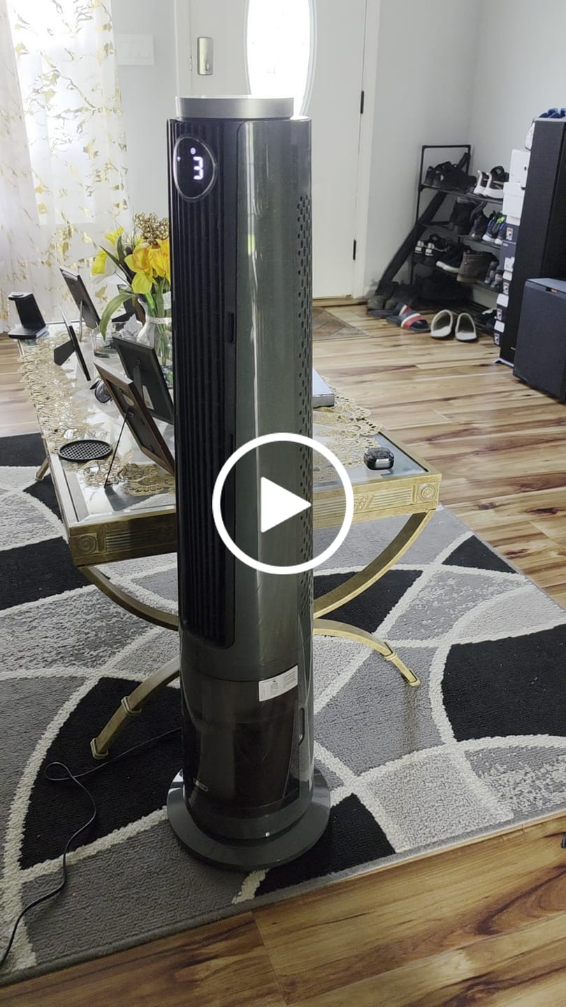 Customer video review of TurboCool™ Misting Fan 765S