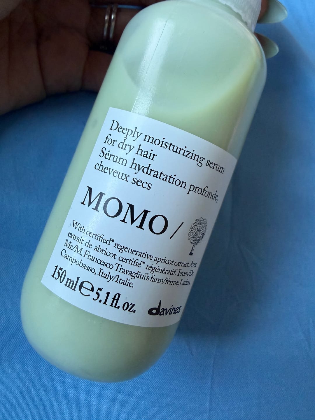 Customer photo review of MOMO Serum